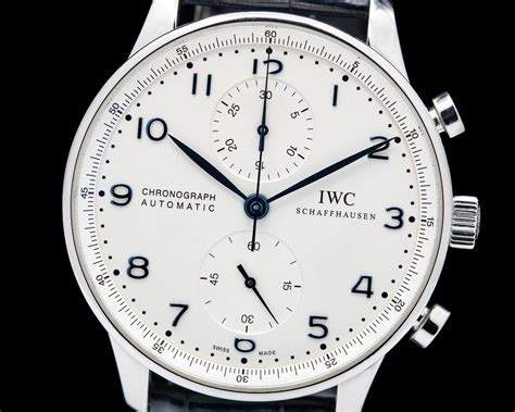 iwc iw371417|IWC Portuguese Chronograph 3714 Review .